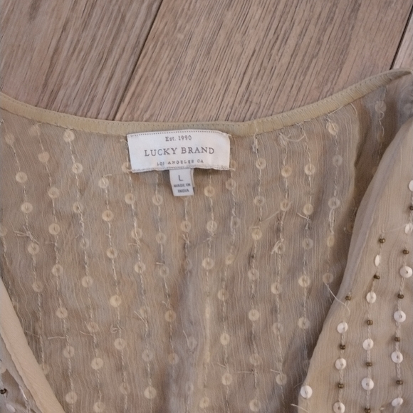 Lucky Brand Dressy Top - Picture 2 of 4